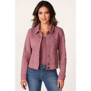 NWOT - Venus Dusty‎ Rose Jean Jacket | Size M